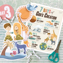 Load image into Gallery viewer, 7 Days of God&#39;s Creation Bible Lesson For Kids (digital download)