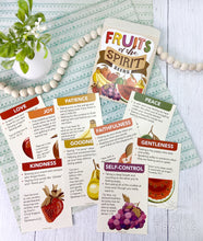 Load image into Gallery viewer, Fruits of the Spirit Seed Packet Bible Lesson (digital download)