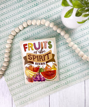 Load image into Gallery viewer, Fruits of the Spirit Seed Packet Bible Lesson (digital download)