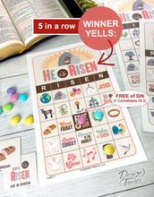 Load image into Gallery viewer, Easter Scripture Based Bingo Cards (digital download)